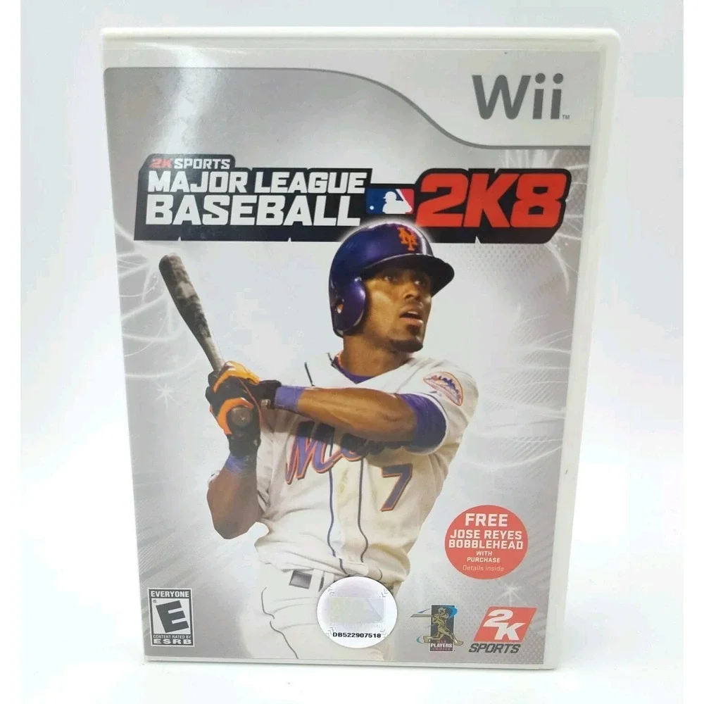 Major League Baseball 2K8 Nintendo Wii GAME‎ 2008 SEE ALL PICTURES📸